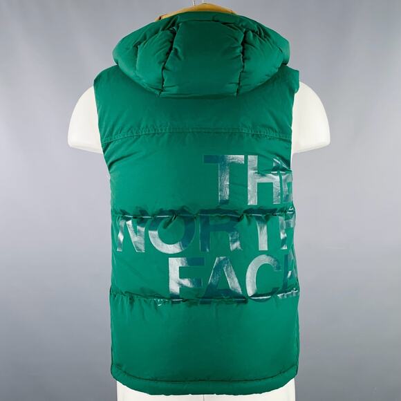 JUNYA WATANABE x THE NORTH FACE Size XS Green Quilted Cotton Nylon Vest - Picture 3 of 6
